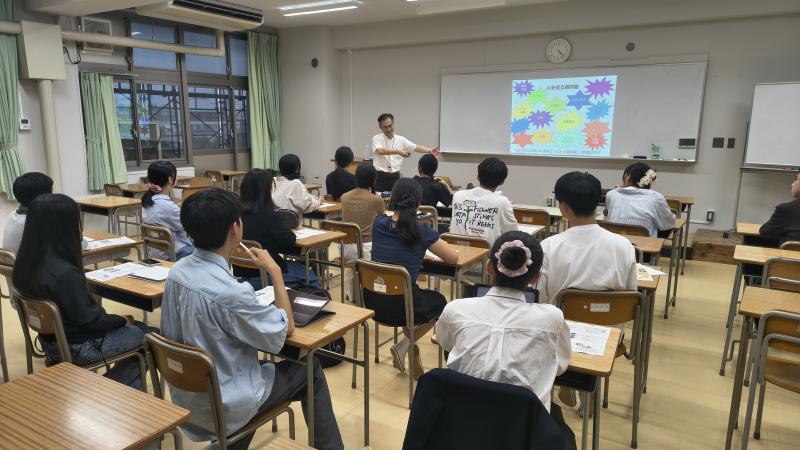 後半は正保先生からグループワークの理論について講義いただきました