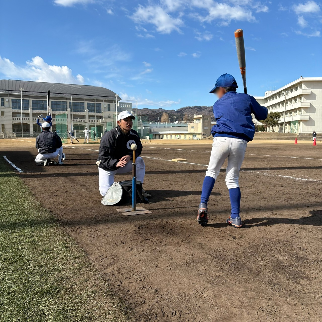野球教室の様子4